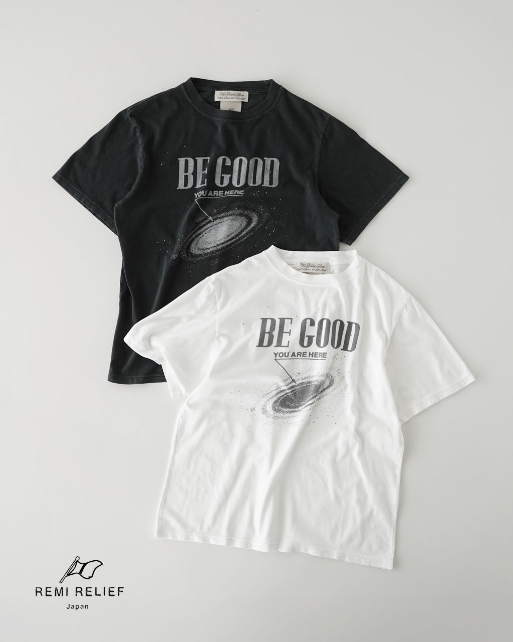 REMI RELIEF レミレリーフ BIGサイズTシャツ HARD SP加工20/天竺レギュラーT (BE GOOD) ワイド 半袖 クルーネック プルオーバー 日本製 RN28369141【送料無料】