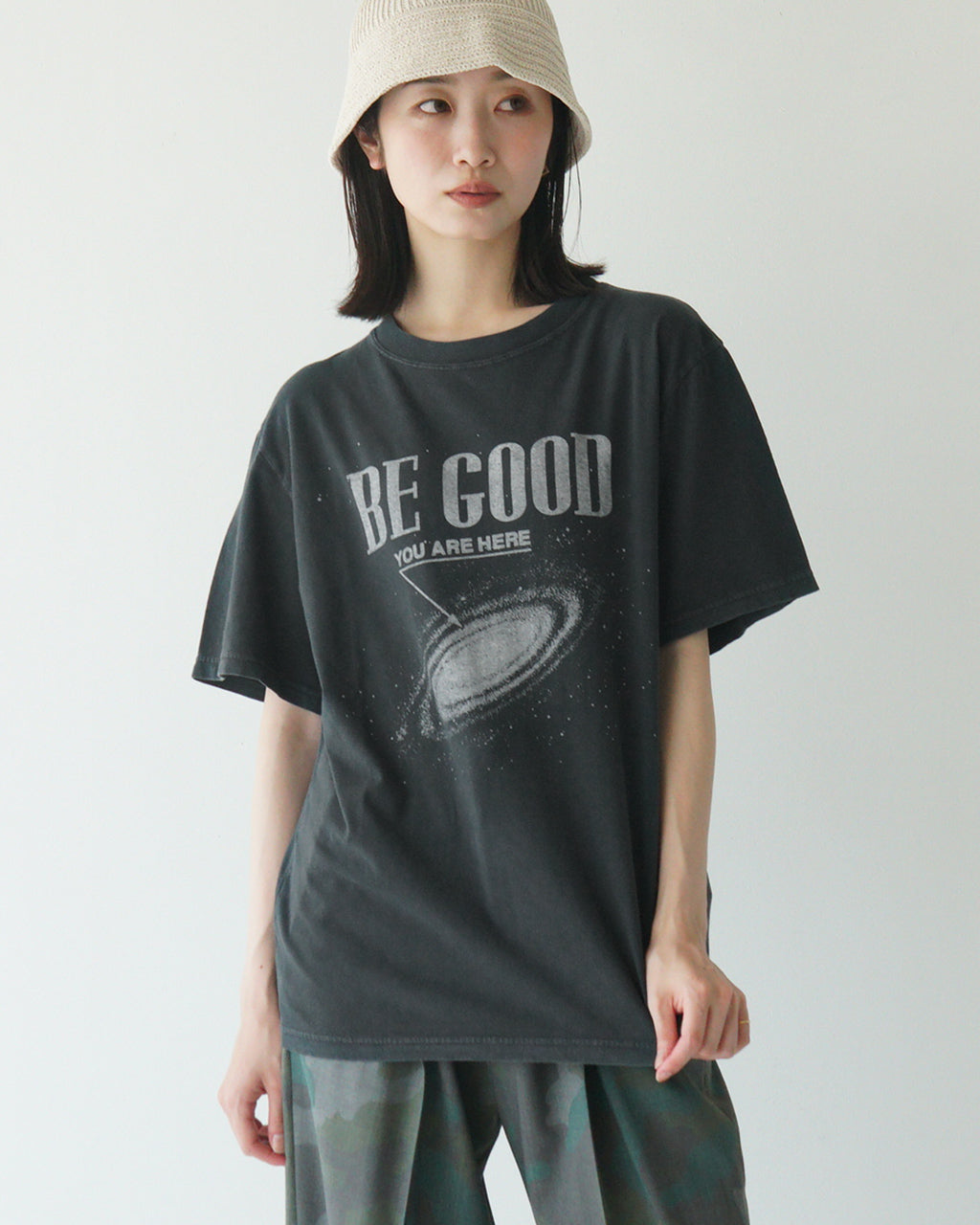REMI RELIEF レミレリーフ BIGサイズTシャツ HARD SP加工20/天竺レギュラーT (BE GOOD) ワイド 半袖 クルーネック プルオーバー 日本製 RN28369141【送料無料】