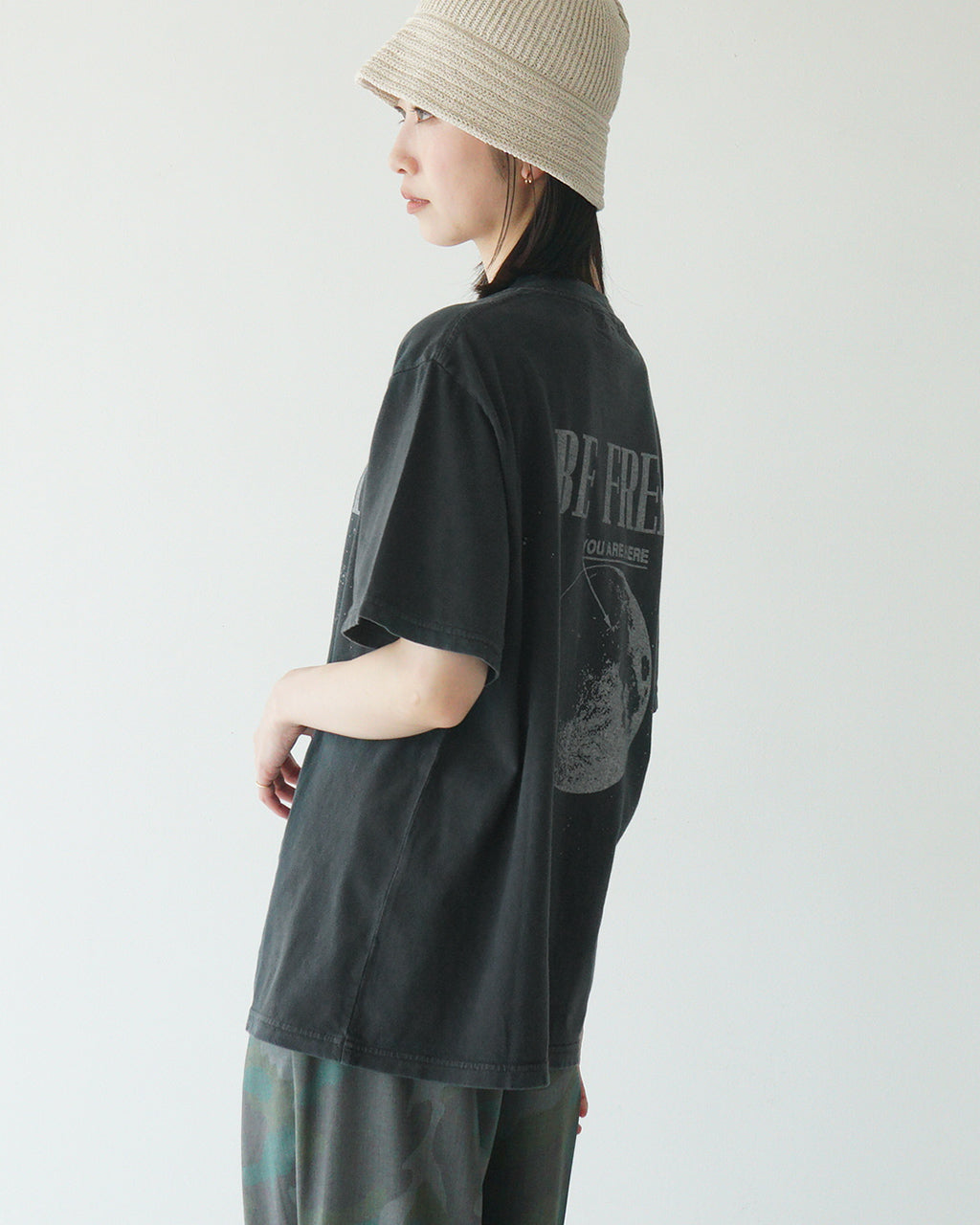 REMI RELIEF レミレリーフ BIGサイズTシャツ HARD SP加工20/天竺レギュラーT (BE GOOD) ワイド 半袖 クルーネック プルオーバー 日本製 RN28369141【送料無料】