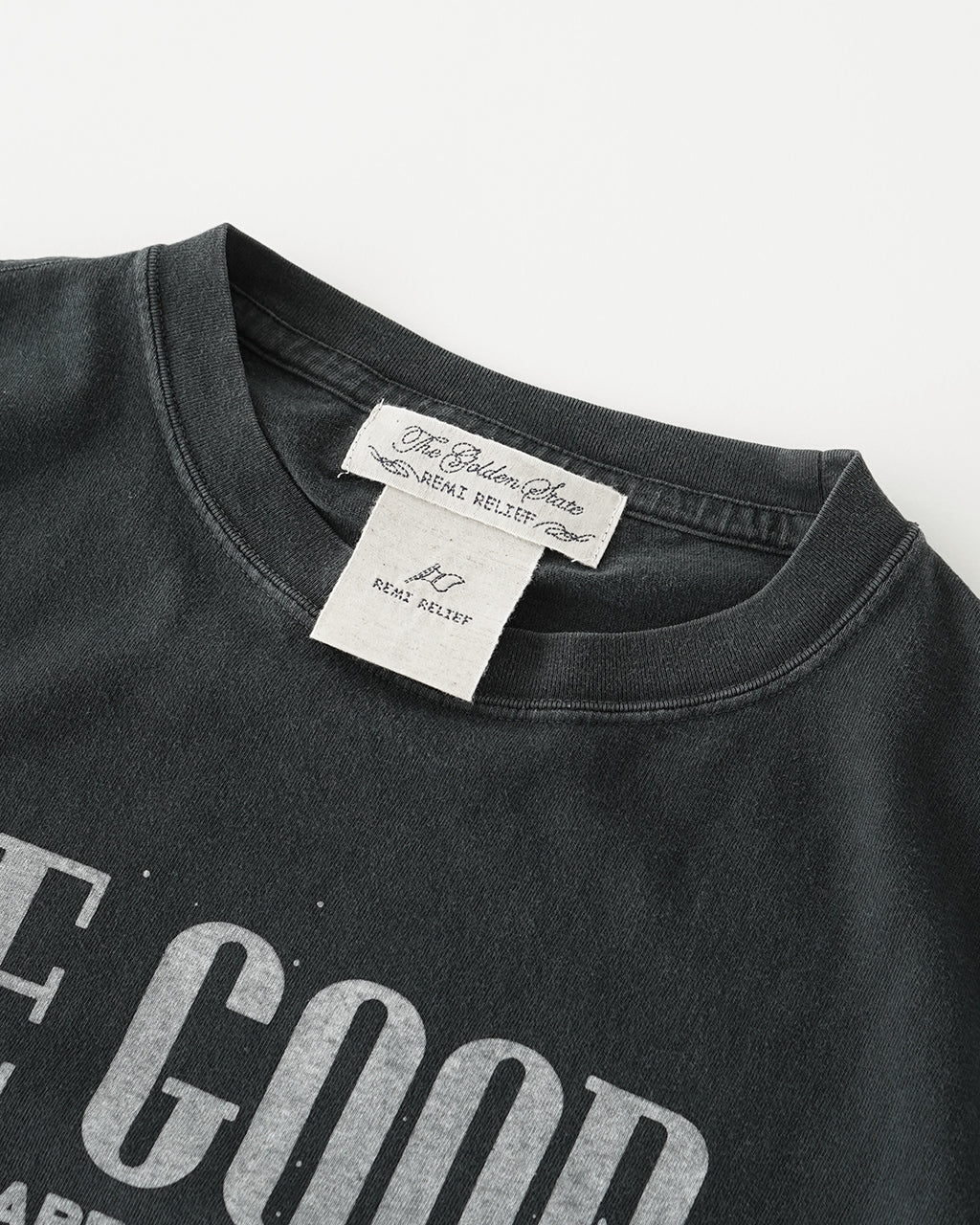 REMI RELIEF レミレリーフ BIGサイズTシャツ HARD SP加工20/天竺レギュラーT (BE GOOD) ワイド 半袖 クルーネック プルオーバー 日本製 RN28369141【送料無料】
