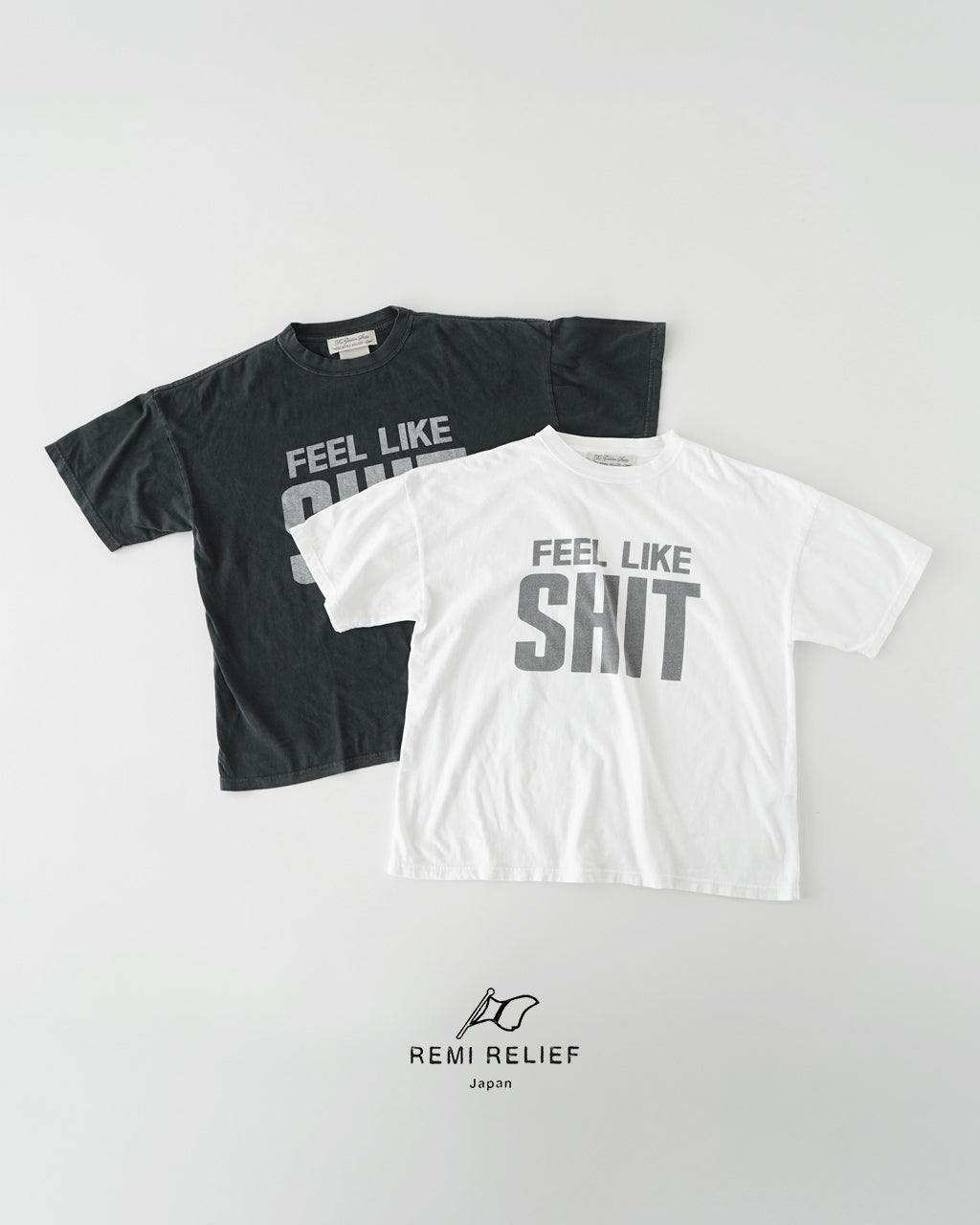 REMI RELIEF レミレリーフ BIGサイズTシャツ HARD SP加工20/天竺BIGサイズT (SHIT) ワイド 半袖 クルーネック RN28369142【送料無料】