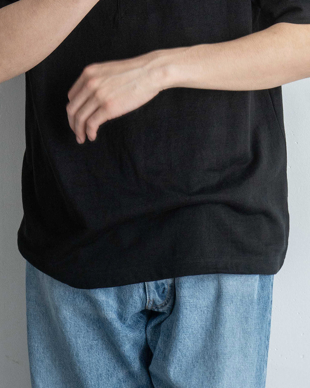 rinoneca リノネカ フレンチリネン100% 10オンス ヘンリーネック プルオーバー 10OZ 半袖 トップス Tシャツ カットソー RNC001【送料無料】【クーポン対象外】