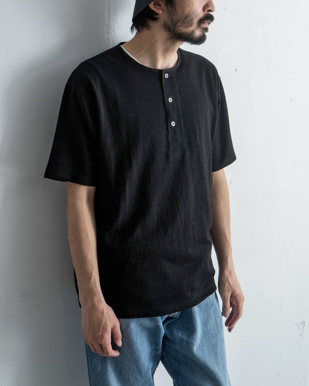 10oz henry neck pullover RNC001