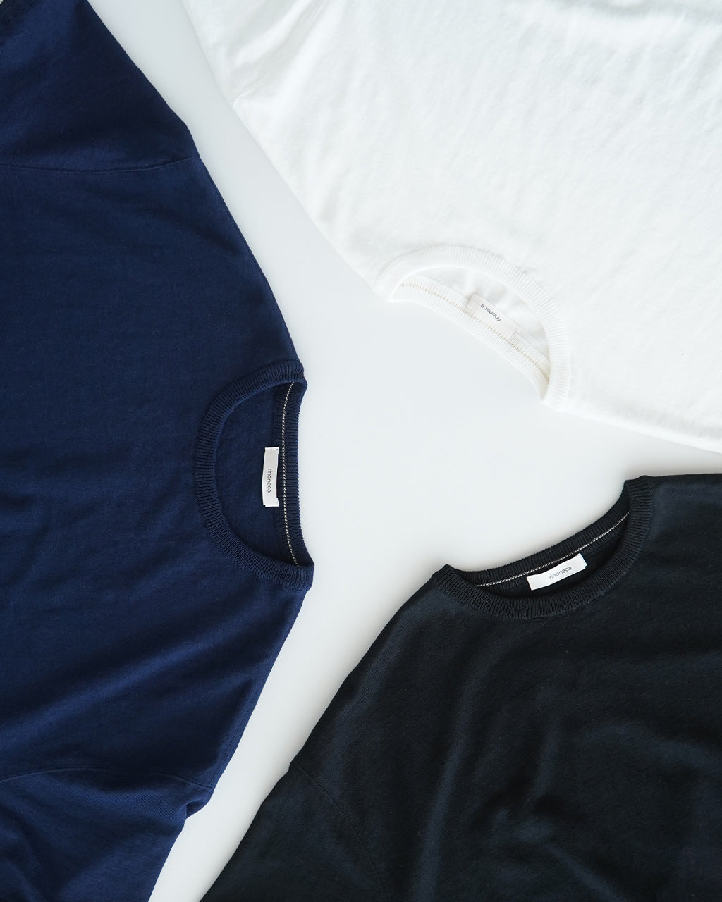 rinoneca リノネカ 2/26 サフィラン 18G ニット プルオーバー 18G 半袖 ニット Tシャツ カットソー サマーセーター RNC008【送料無料】【クーポン対象外】