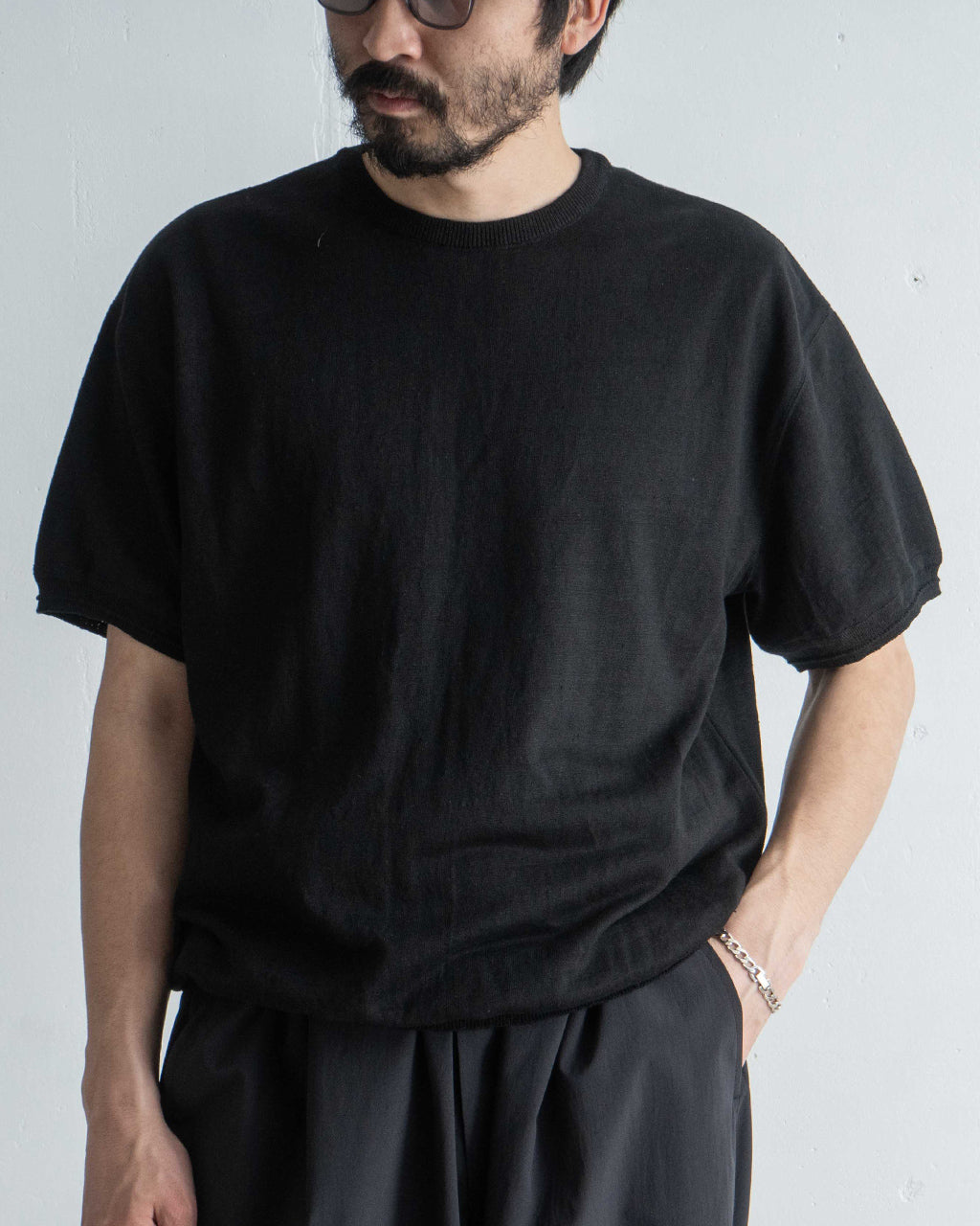 rinoneca リノネカ 2/26 サフィラン 18G ニット プルオーバー 18G 半袖 ニット Tシャツ カットソー サマーセーター RNC008【送料無料】【クーポン対象外】