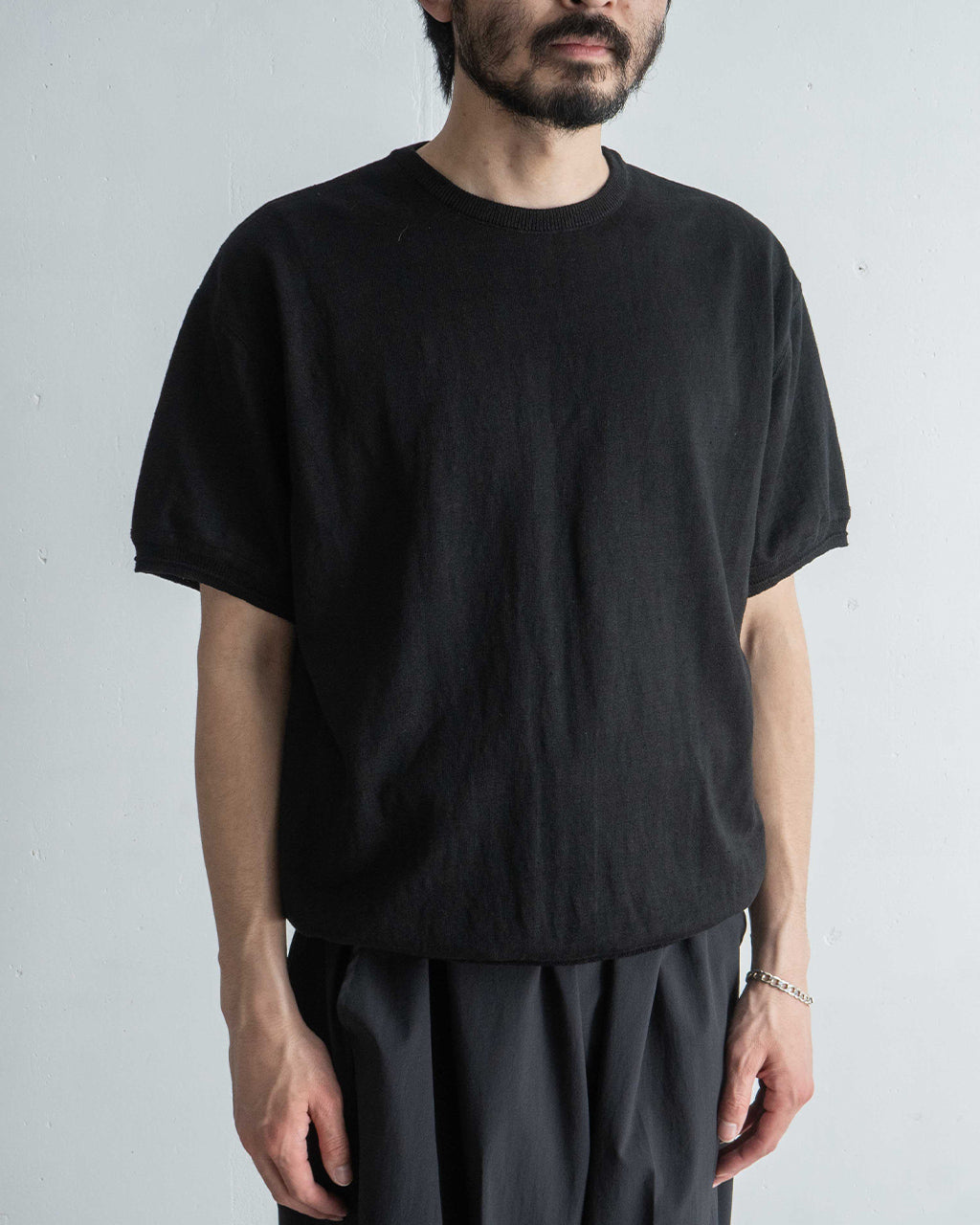 rinoneca リノネカ 2/26 サフィラン 18G ニット プルオーバー 18G 半袖 ニット Tシャツ カットソー サマーセーター RNC008【送料無料】【クーポン対象外】