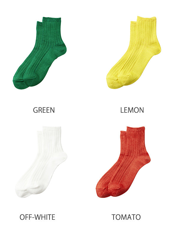 ROTOTO ロトト リネン コットン リブド アンクル ソックス LINEN COTTON RIBBED ANKLE SOCKS 靴下 R1462 【メール便可】【クーポン対象外】