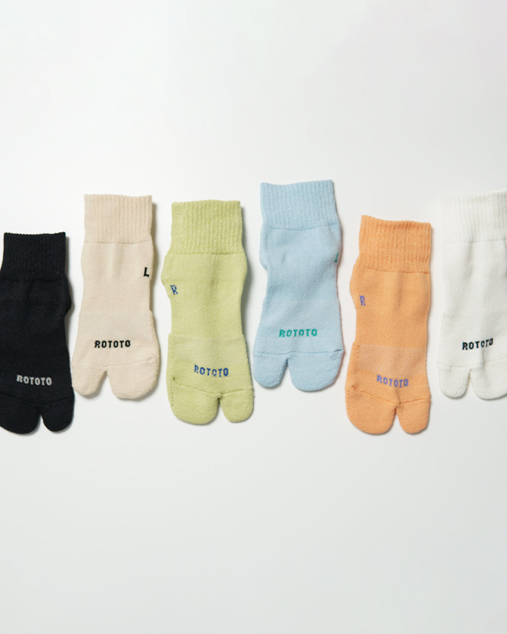 ROTOTO ロトト 足袋ソックス パイル アンクルソックス 靴下 吸水速乾 パイル編み WASHI TABI PILE ANKLE SOCKS R1585【メール便可】