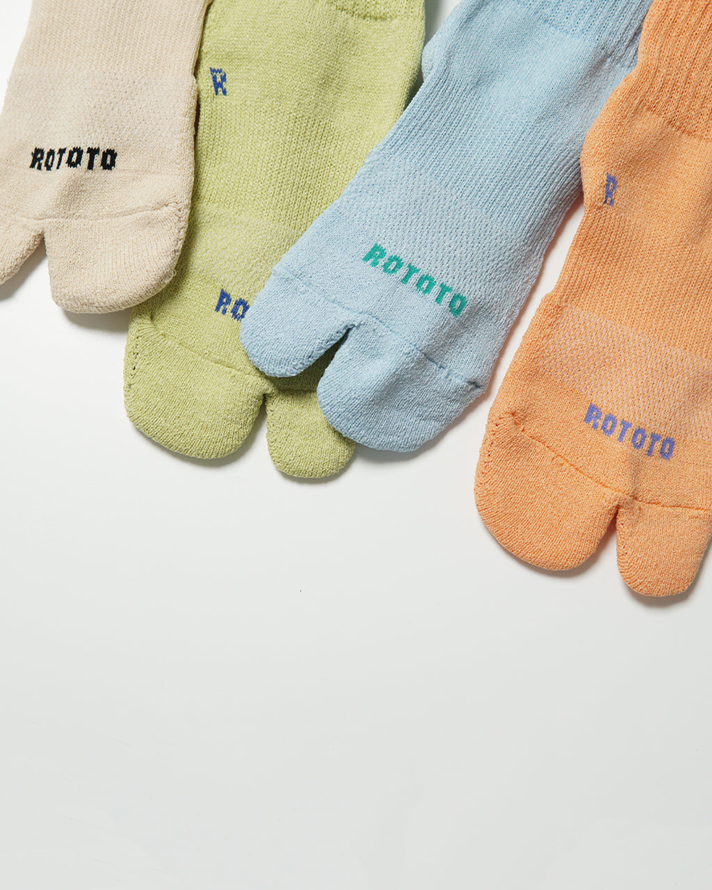 ROTOTO ロトト 足袋ソックス パイル アンクルソックス 靴下 吸水速乾 パイル編み WASHI TABI PILE ANKLE SOCKS R1585【メール便可】
