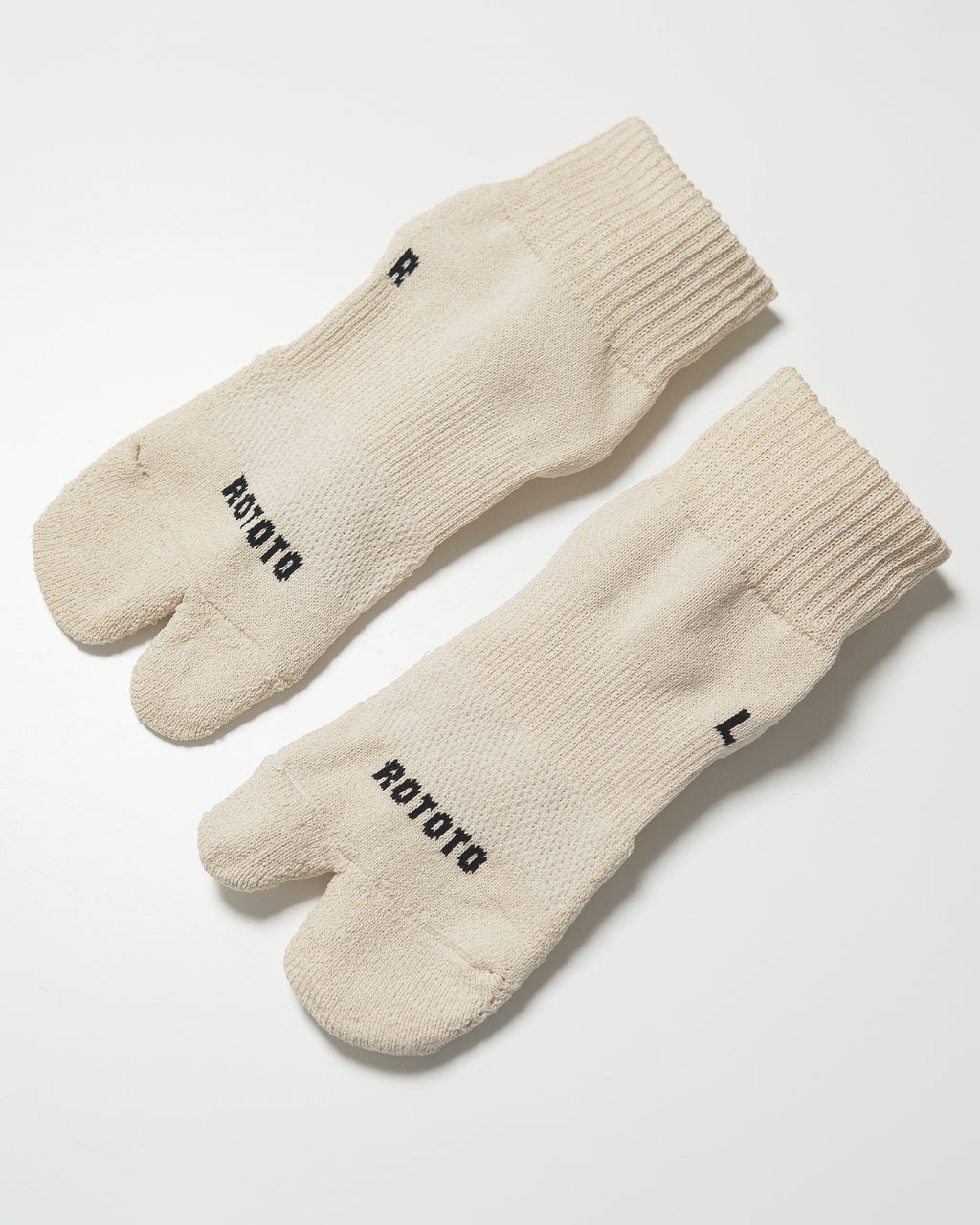 ROTOTO ロトト 足袋ソックス パイル アンクルソックス 靴下 吸水速乾 パイル編み WASHI TABI PILE ANKLE SOCKS R1585【メール便可】