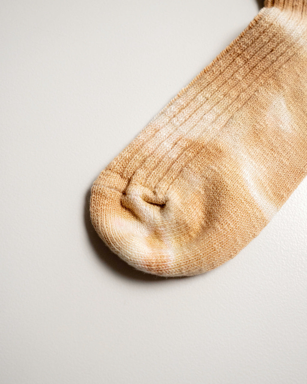 ROTOTO ロトト タイダイ リブ クルーソックス TIE DYE RIBBED CREW SOCKS 靴下 日本製 ロゴ コットン R1603【メール便可】