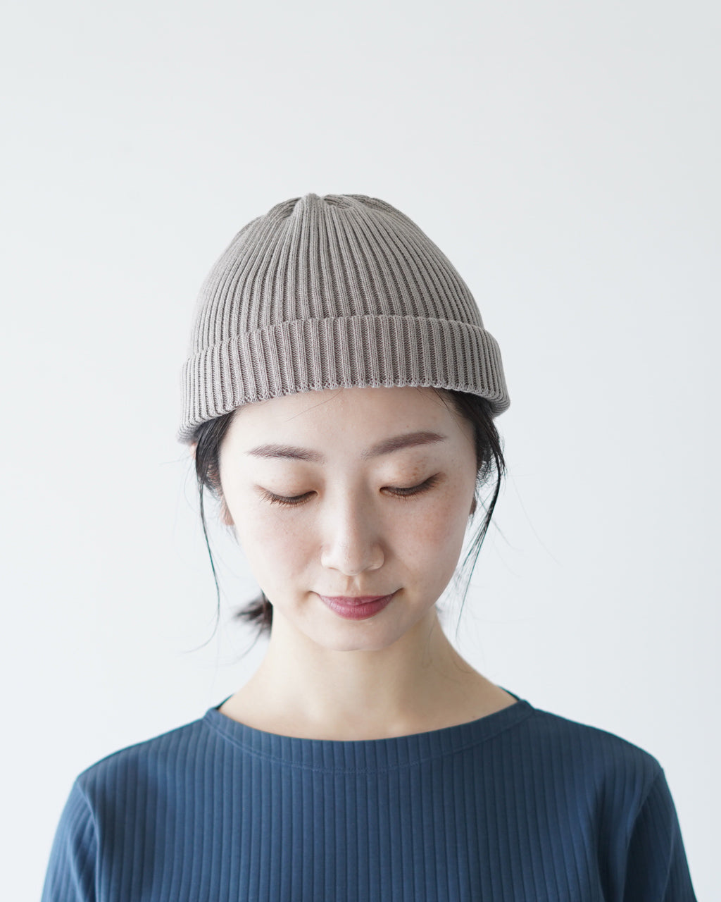 ROTOTO ロトト コットン ロールアップ ビーニー COTTON ROLL UP BEANIE