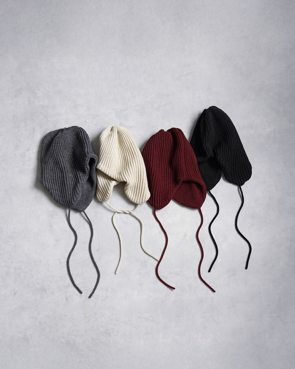 ロトト ROTOTO イヤーフラップビーニー ユニセックス EAR FLAP BEANIE
