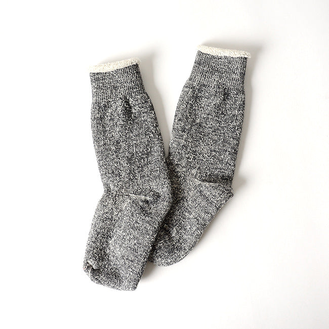 ROTOTO ロトト ダブル フェイス クルーソックス DOUBLE FACE CREW SOCKS 靴下 R1001