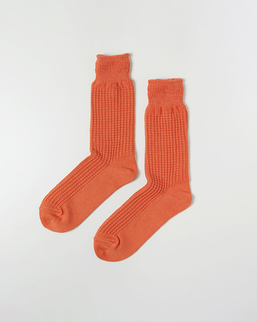 ROTOTO ロトト コットン ワッフル クルー ソックス COTTON WAFFLE CREW SOCKS 靴下 レッグウェア R1110