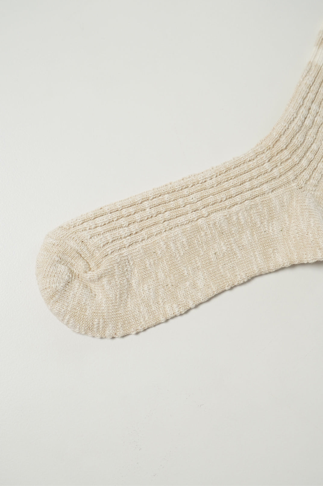ロトト ROTOTO スラブ ストライプ ソックス OG COTTON SLUB STRIPE SOCKS オーガニックコットン ボーダー 靴下  R1485【クーポン対象外】【メール便可】