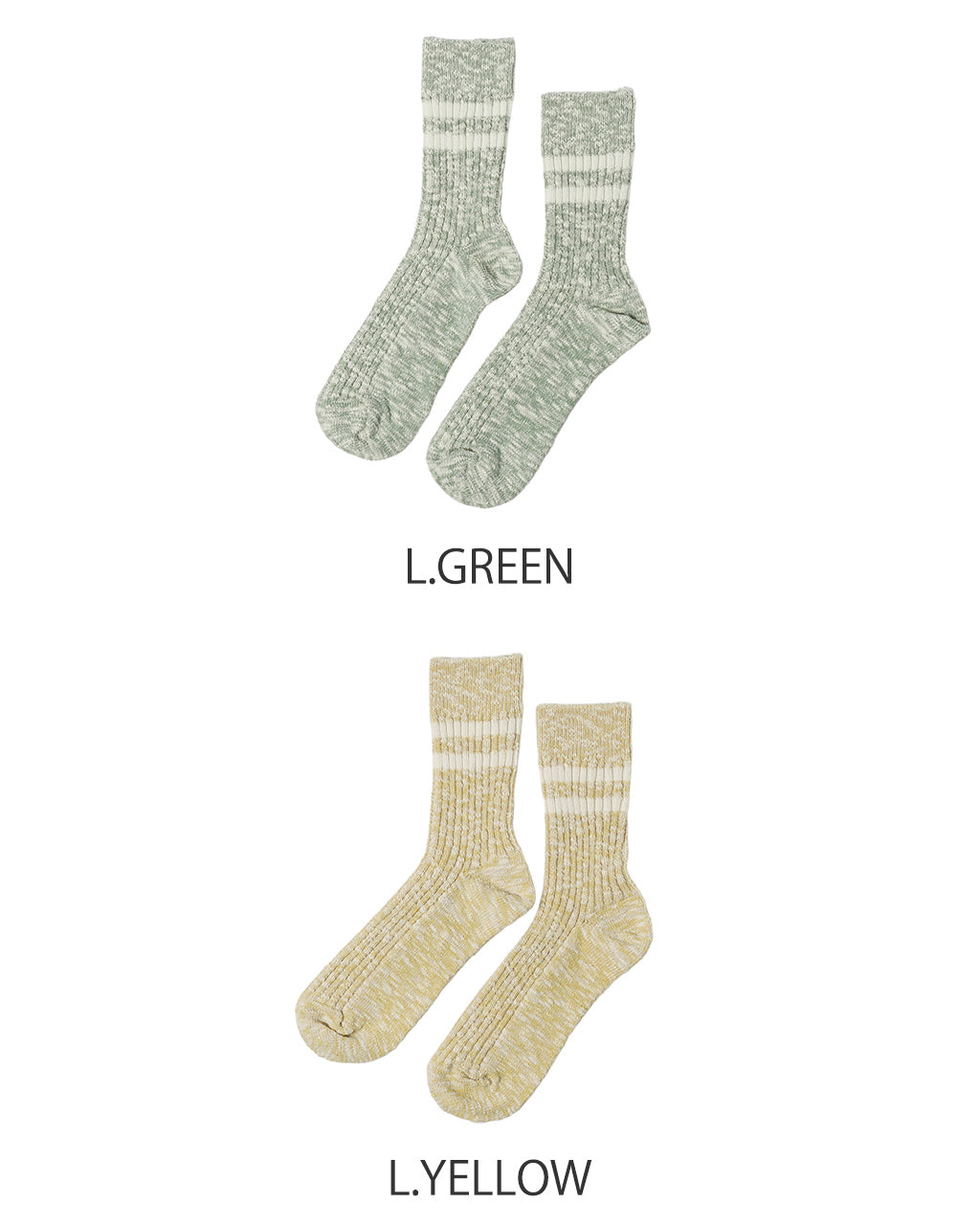 ロトト ROTOTO スラブ ストライプ ソックス OG COTTON SLUB STRIPE SOCKS オーガニックコットン ボーダー 靴下  R1485【クーポン対象外】【メール便可】