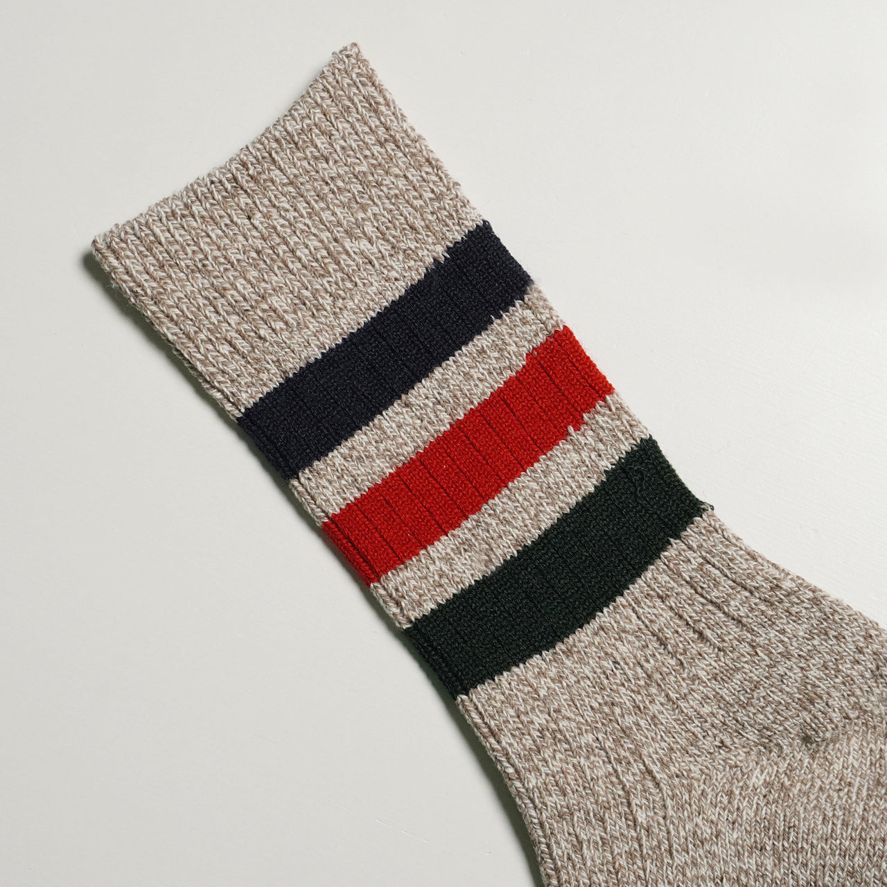 ROTOTO ロトト クルーソックス ストライプ PARK STRIPE CREW SOCKS 靴下 レッグウェア R1501【メール便可】