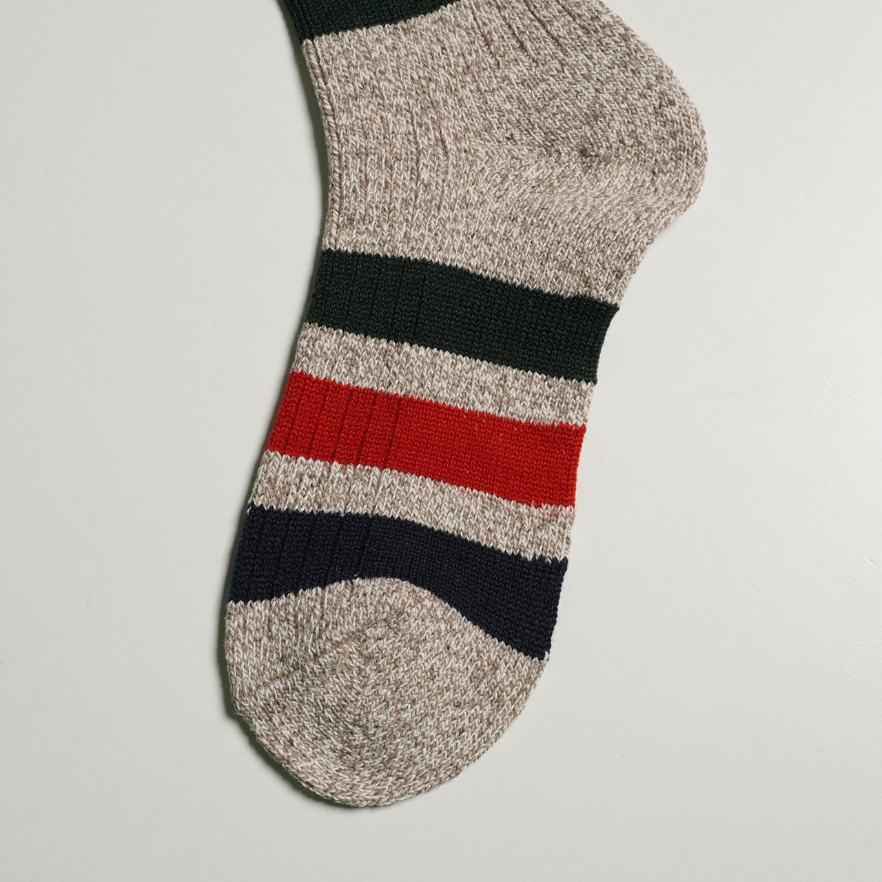 ROTOTO ロトト クルーソックス ストライプ PARK STRIPE CREW SOCKS 靴下 レッグウェア R1501【メール便可】