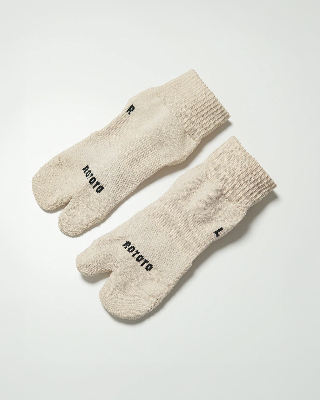 ROTOTO ロトト WASHI TABI PILE ANKLE SOCKS 和紙 足袋 パイル アンクルソックス | Crouka(クローカ)