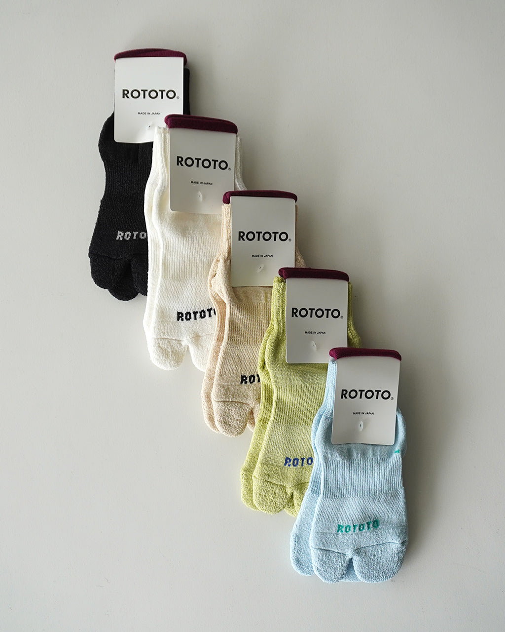 ROTOTO ロトト WASHI TABI PILE ANKLE SOCKS 和紙 足袋 パイル アンクルソックス | Crouka(クローカ)