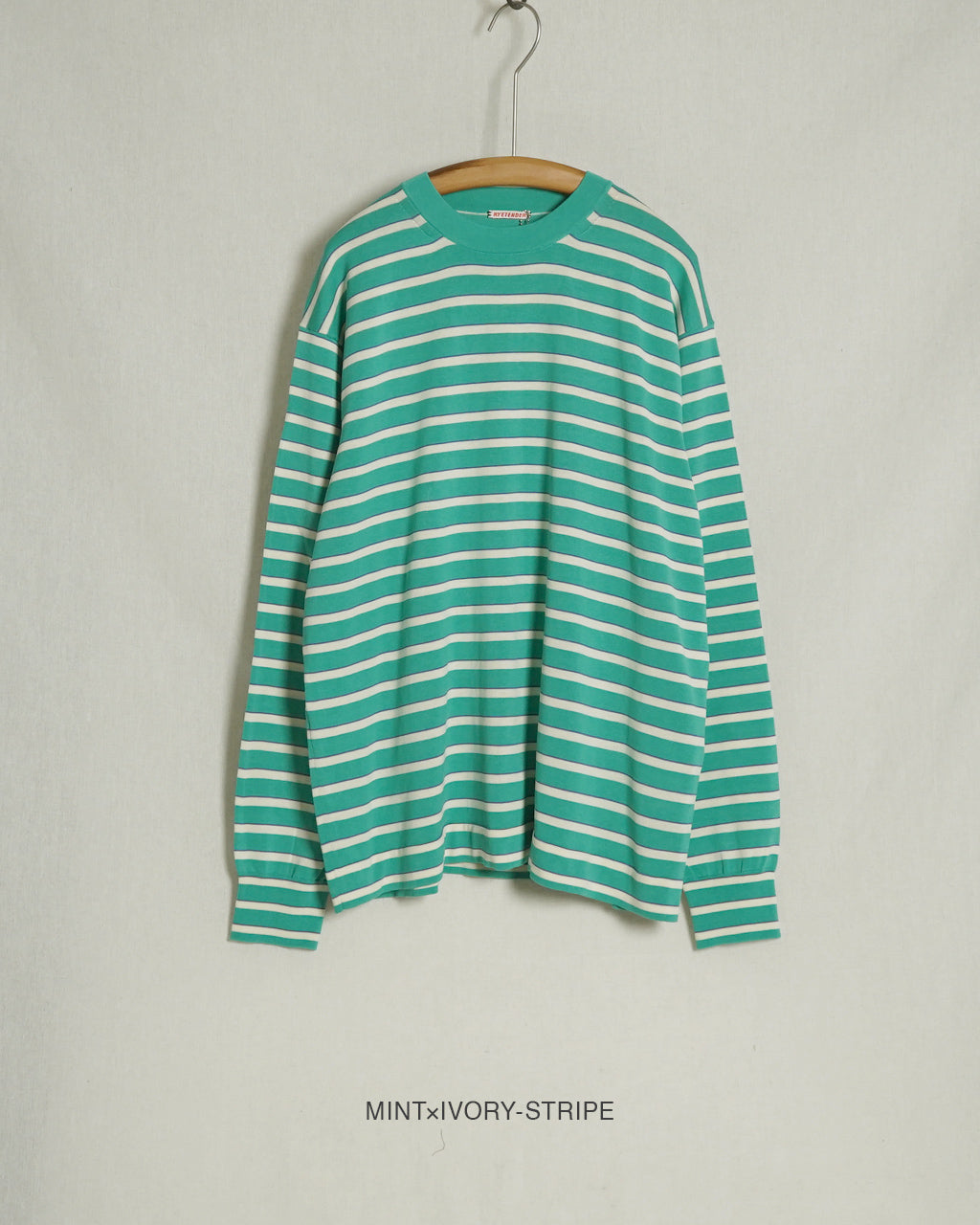 メンズ RRL ロンT ネイティブボーダー