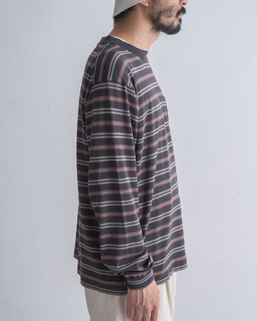 【SALE！20%OFF】RYE TENDER ライテンダー 長袖 ニットTシャツ CAPP L S TEE キャップ ロングスリーブ カットソー ロンT ポケT  020052500【送料無料】