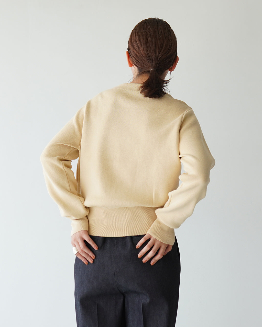 【一部アウトレット！50%OFF】RYETENDER ライテンダー コットンセーター READE SWEATER スウェット トレーナー ボーダー 24FW-RT-005 R22-01-01-005