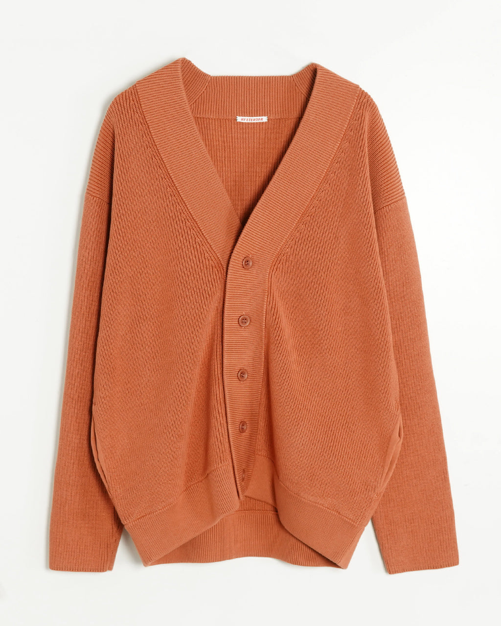 RYE TENDER ライテンダー セーター Vネック カーディガン ALLEN CARDIGAN 片畦編み ニット 24FW-RT-008