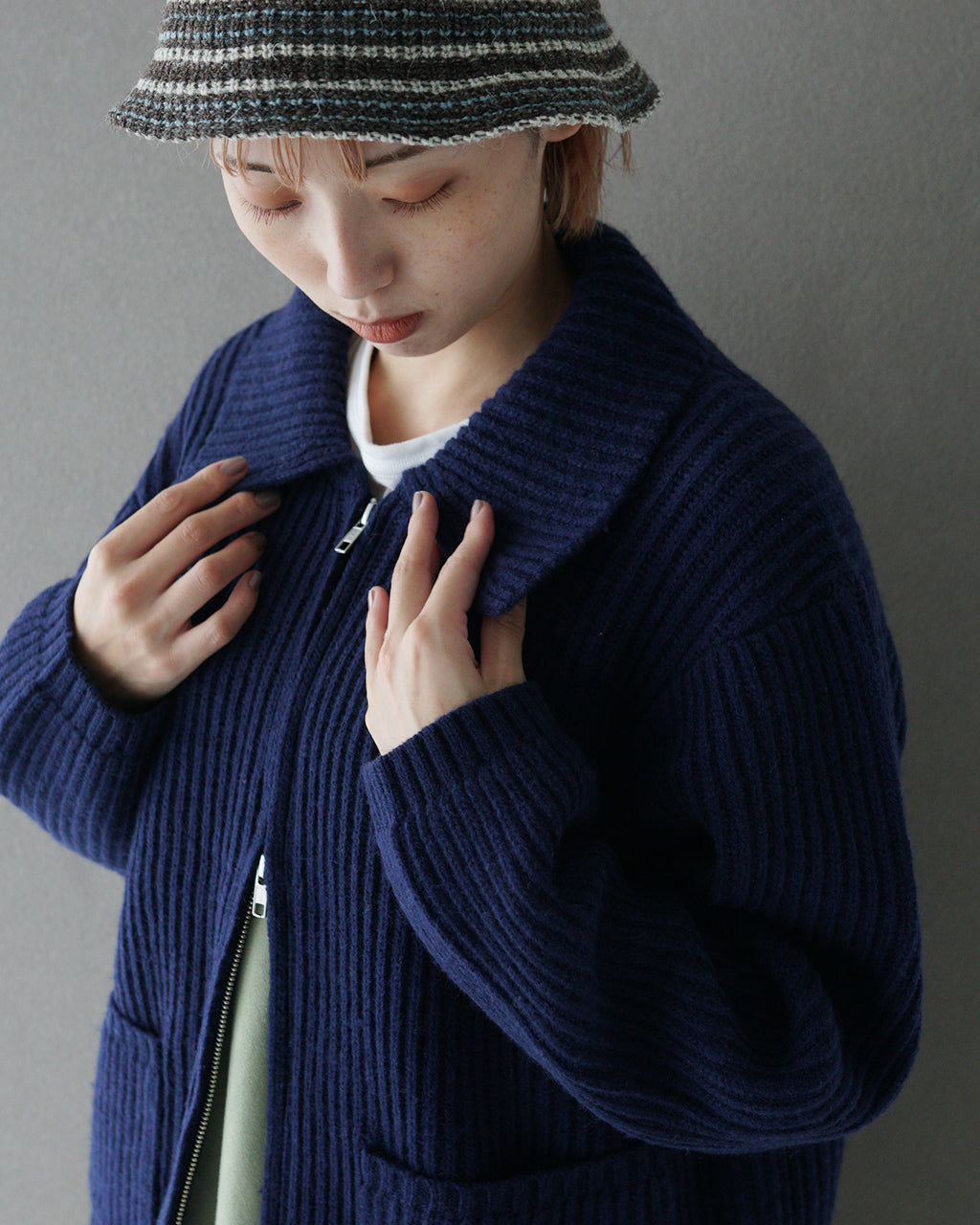 RYE TENDER ライテンダー フルジップ ブルゾン JEROME JACKET ウール ニットジャケット 24FW-RT-022 【送料無料】 [★]