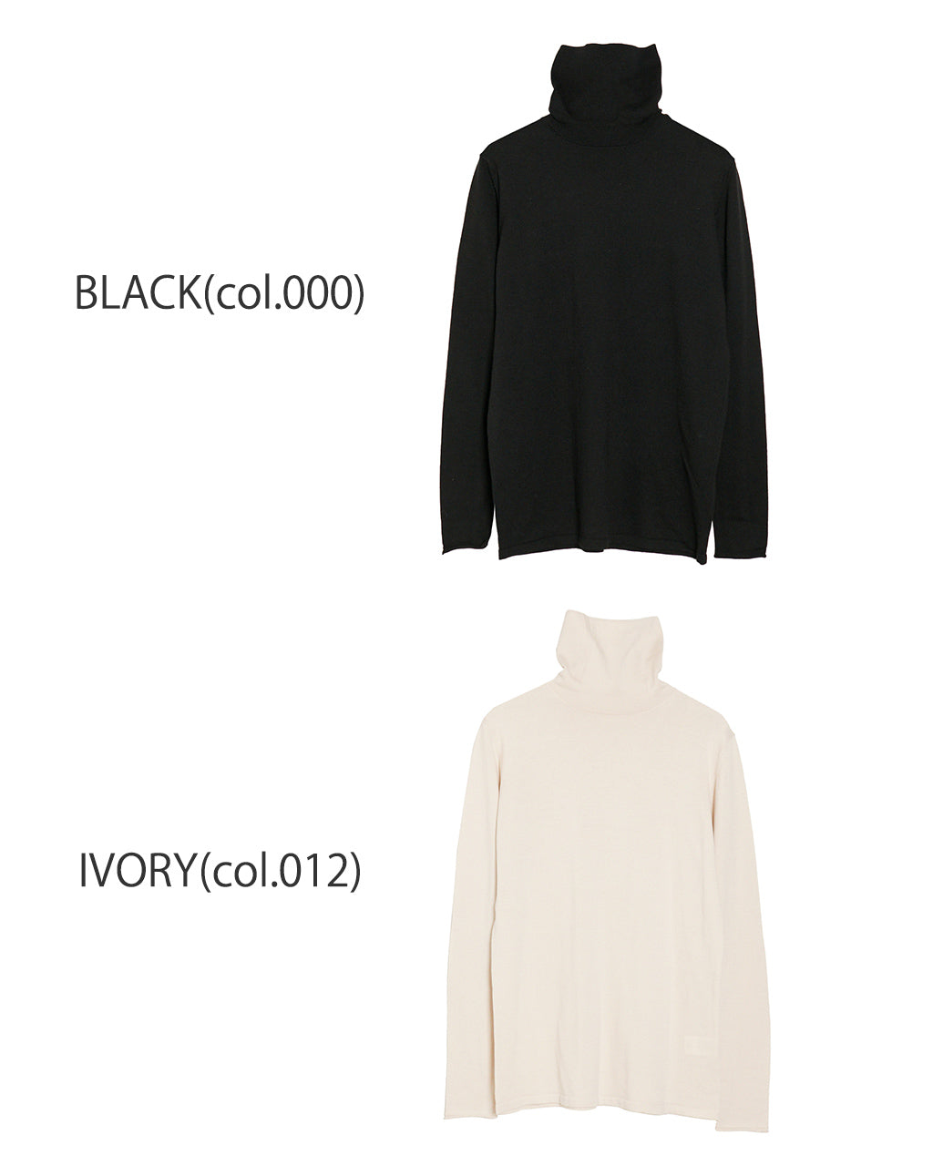 【SALE！50%OFF】RYETENDER ライテンダー シアー タートルネック ANN TOP ニット レイヤード R22-01-01-007