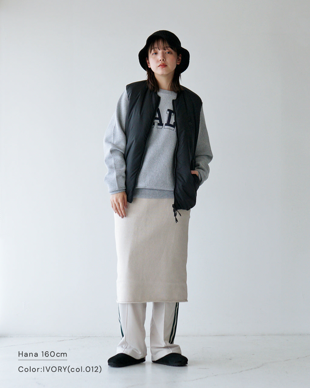 【SALE！50%OFF】RYETENDER ライテンダー ニットスカート LEROY SKIRT イージースカート ストレートシルエット R21-02-01-019