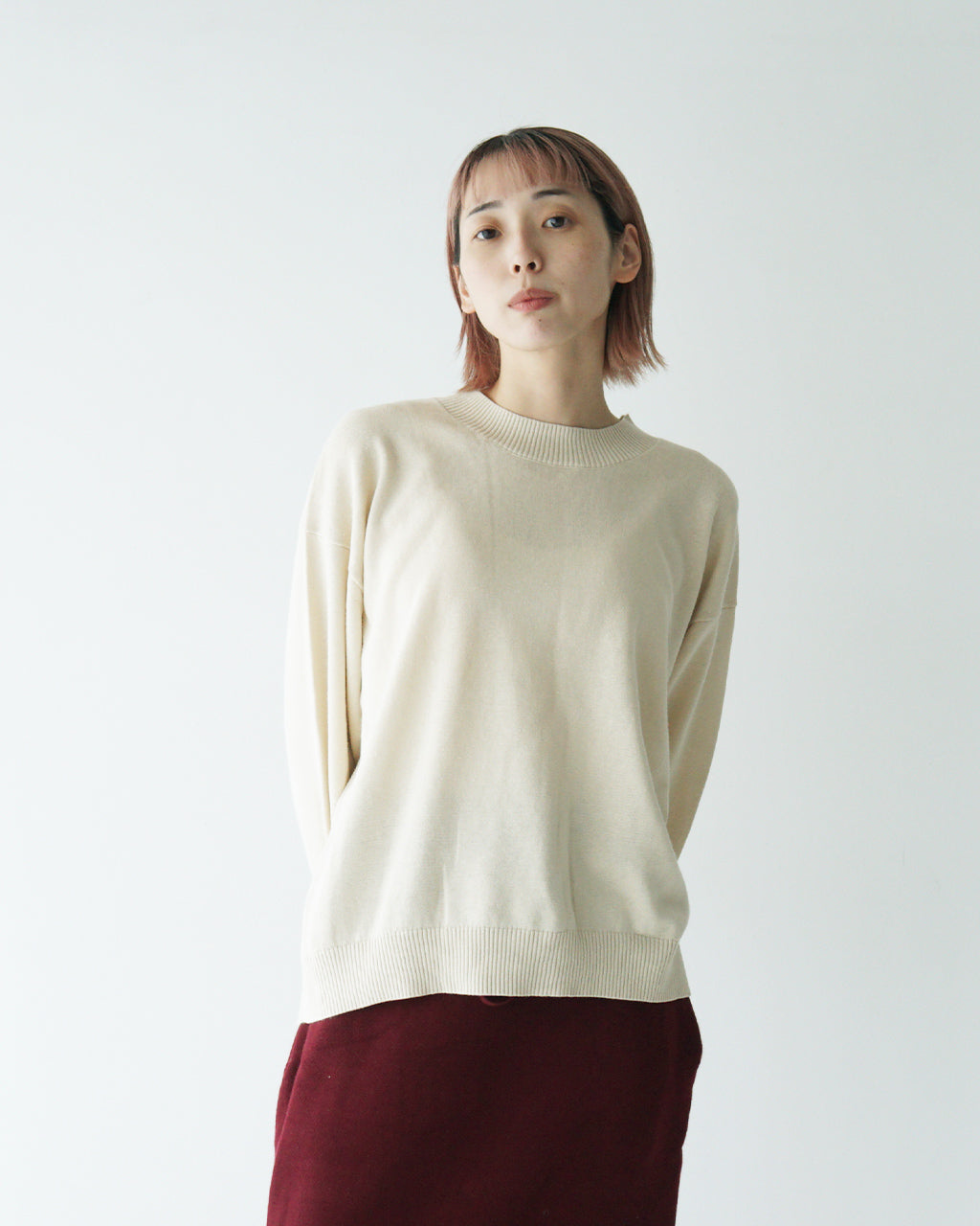 【SALE！30%OFF】RYETENDER ライテンダー ニット セーター 長袖 MOORE SWEATER R22-01-01-014【送料無料】