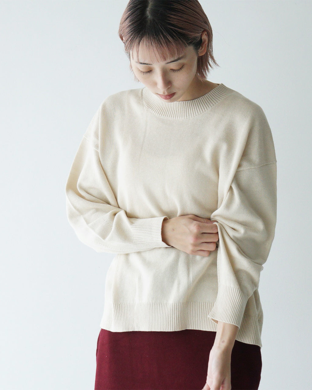 【アウトレット！50%OFF】RYETENDER ライテンダー ニット セーター 長袖 MOORE SWEATER R22-01-01-014