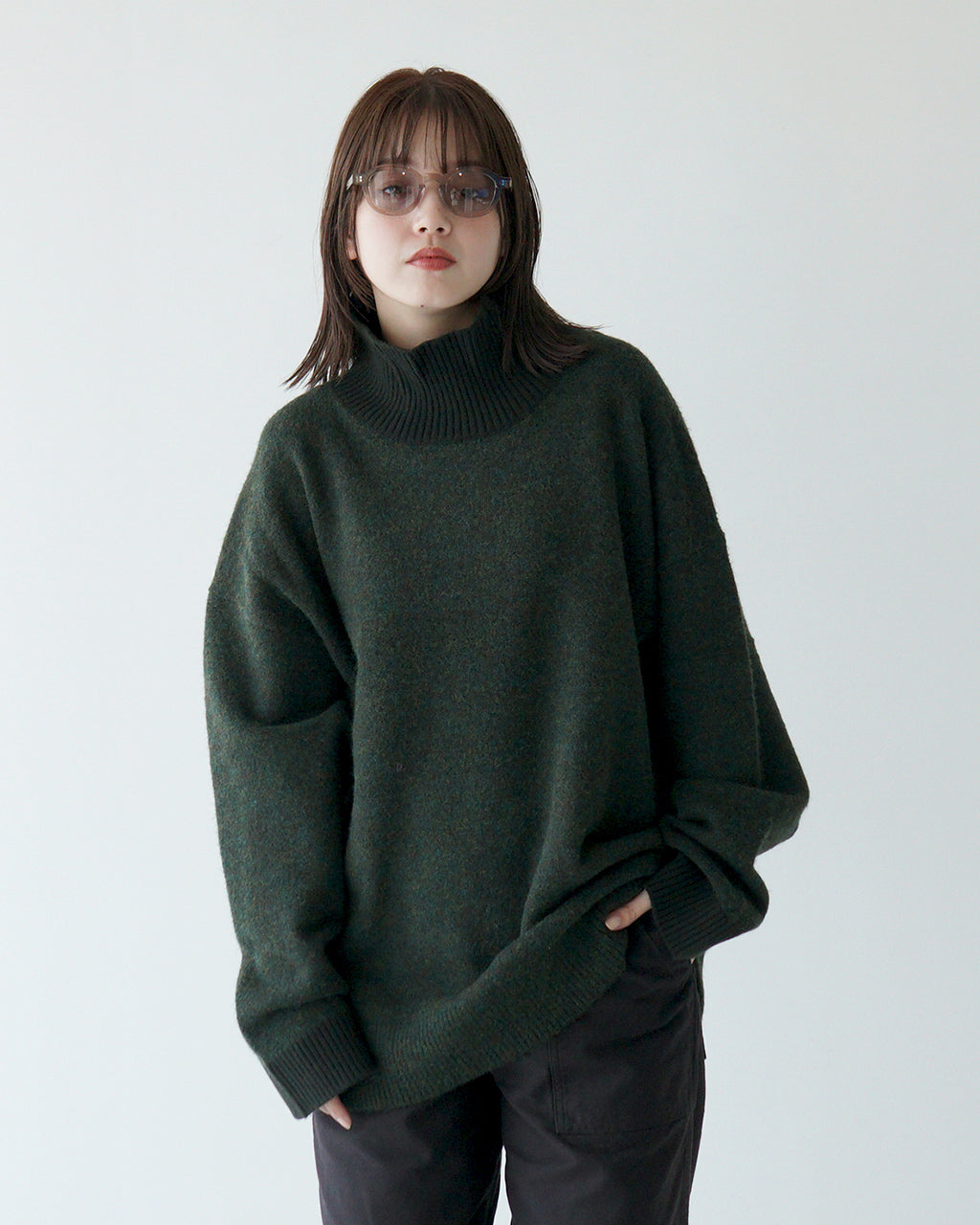 【SALE！30%OFF】RYETENDER ライテンダー ハイネックセーター MORTON HI-NECK SWEATER ニット ソリッド ボーダー R22-02-01-004【送料無料】