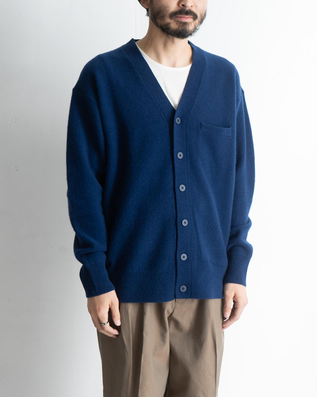 【SALE！30%OFF】RYETENDER ライテンダー Vネック カーディガン MULBERRY CARDIGAN メリノウール カシミヤ ニット セーター  R21-02-01-005【送料無料】