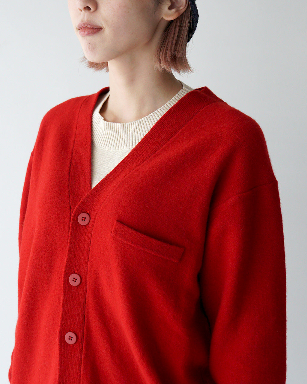 【SALE！30%OFF】RYETENDER ライテンダー Vネック カーディガン MULBERRY CARDIGAN メリノウール カシミヤ ニット セーター  R21-02-01-005【送料無料】