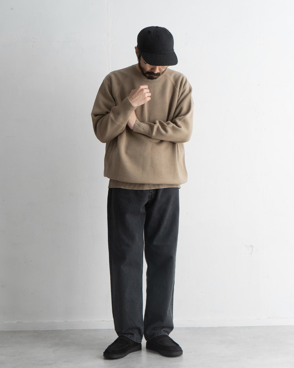 RYE TENDER ライテンダー フルトン セーター FULTON SWEATER ニット ラグランスリーブ プルオーバー R24-01-01-012【送料無料】