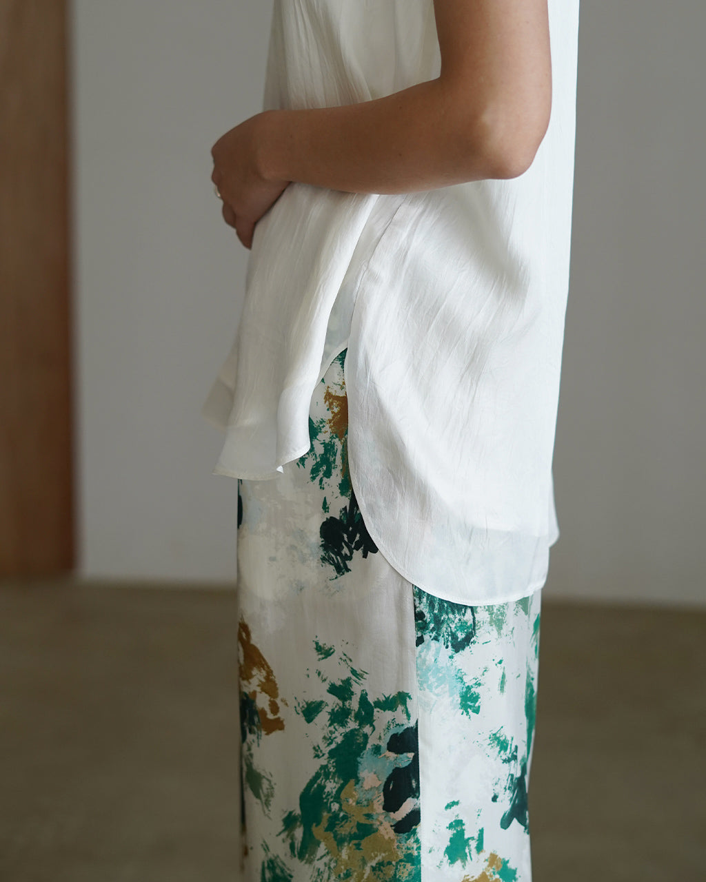| coupon | ACETATE VINTAGE TWILL N/S TOP 126116071