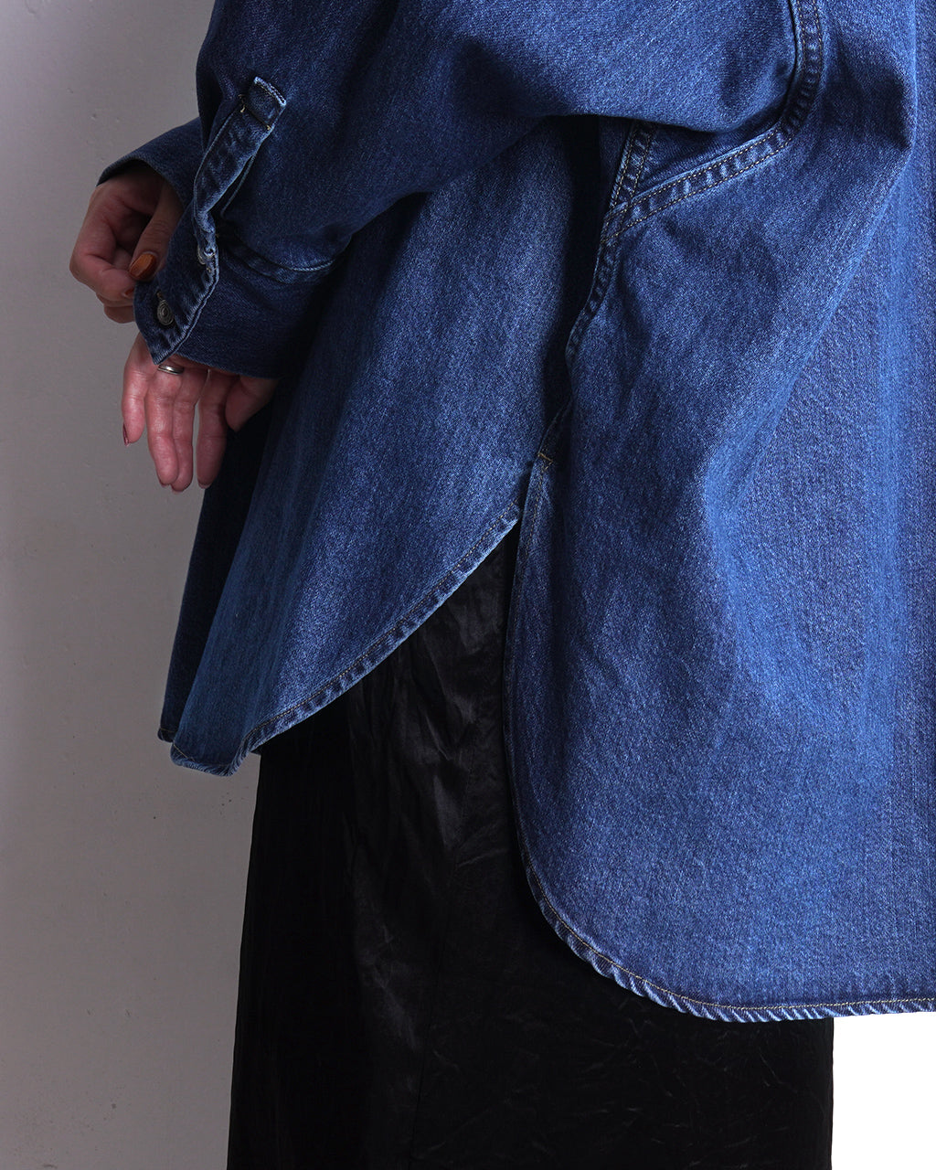 SACRA サクラ オーセンティック デニム シャツ AUTHENTIC DENIM SHIRT ジャケット ライトアウター 124514071【送料無料】