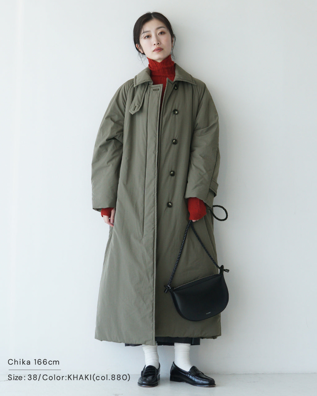 SACRA サクラ パディング タフタ コート PADDING TAFFETA COAT ロング ステンカラーコート 124600011【送料無料】