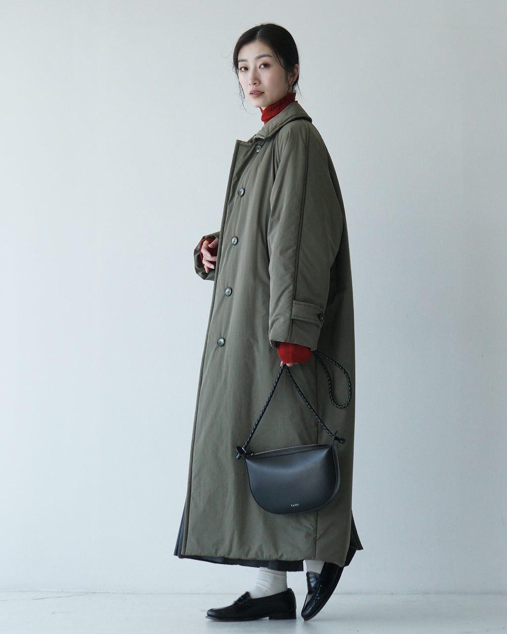 【SALE！20%OFF】SACRA サクラ パディング タフタ コート PADDING TAFFETA COAT ロング ステンカラーコート 124600011【送料無料】