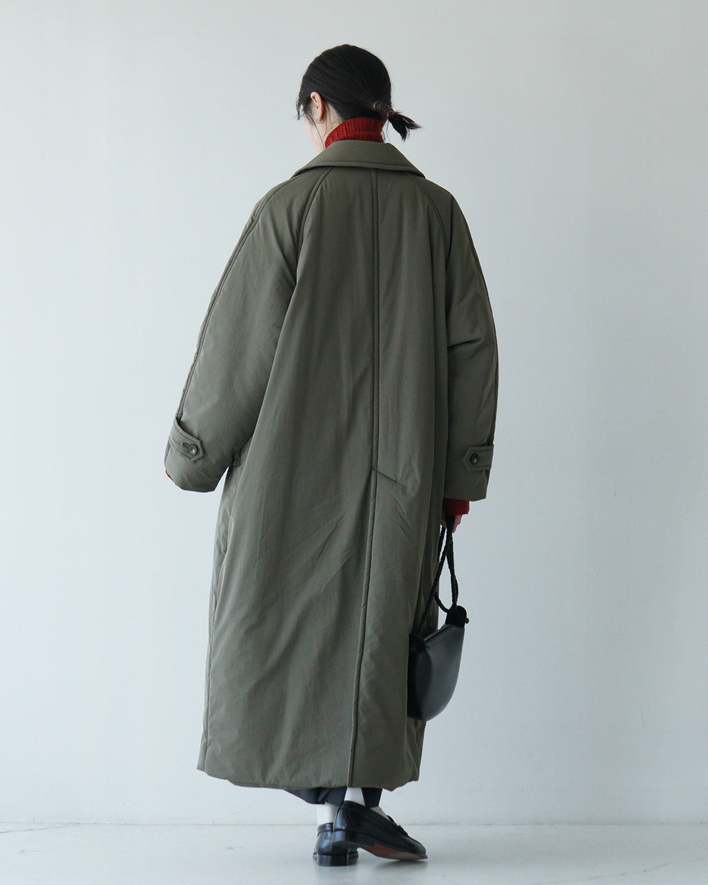 【SALE！20%OFF】SACRA サクラ パディング タフタ コート PADDING TAFFETA COAT ロング ステンカラーコート 124600011【送料無料】