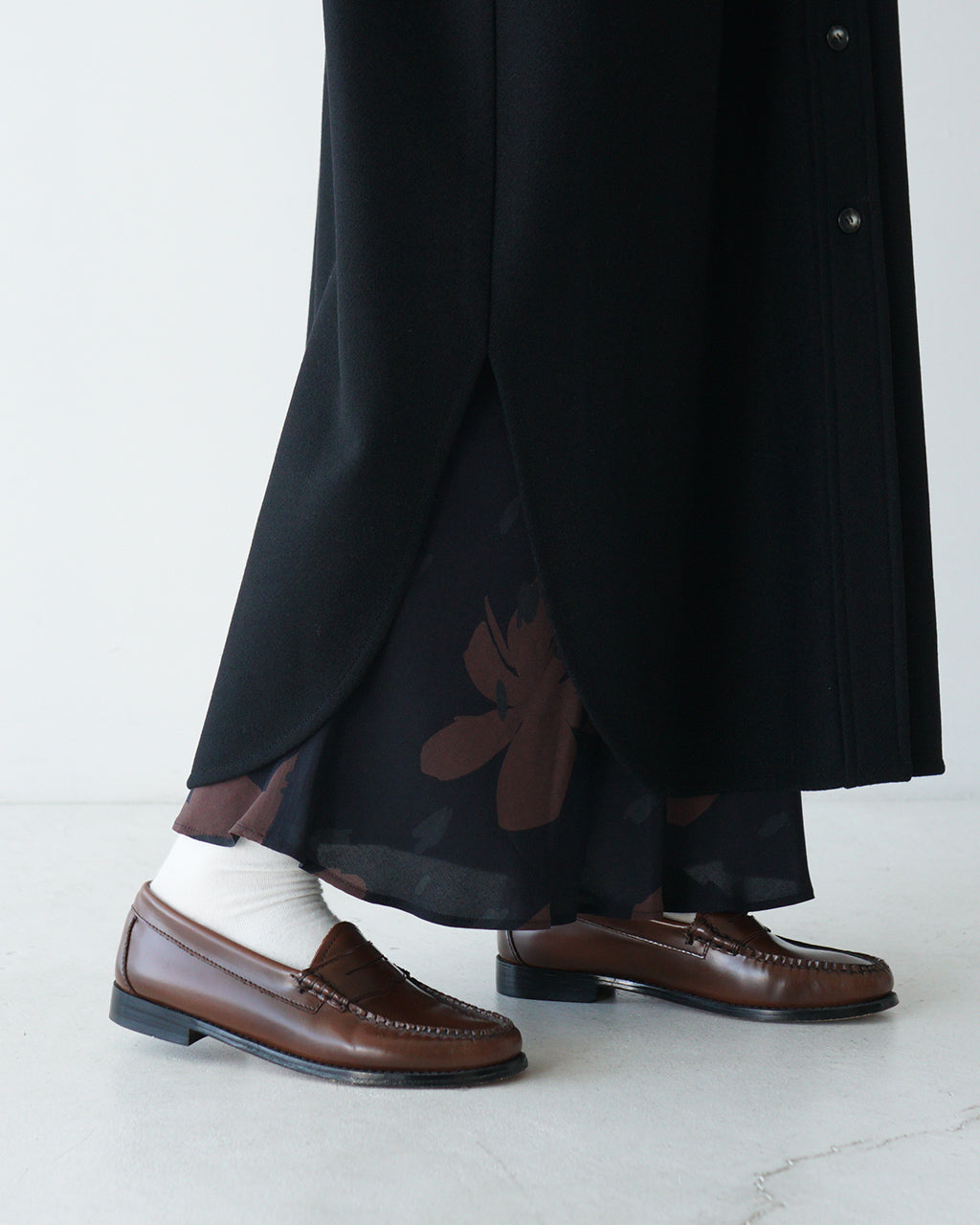 【SALE！40%OFF】SACRA サクラ カシミヤ シャツワンピース CASHMERE BOTANY MELTON OP ボタニー メルトン 124607041【送料無料】