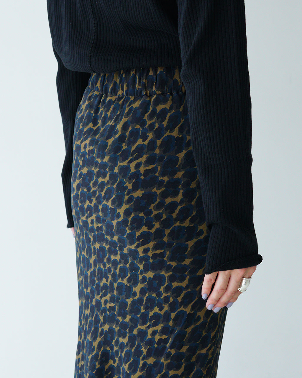 【SALE！40%OFF】SACRA サクラ スカート レオパード LEOPARD SKIRT 124613122【送料無料】