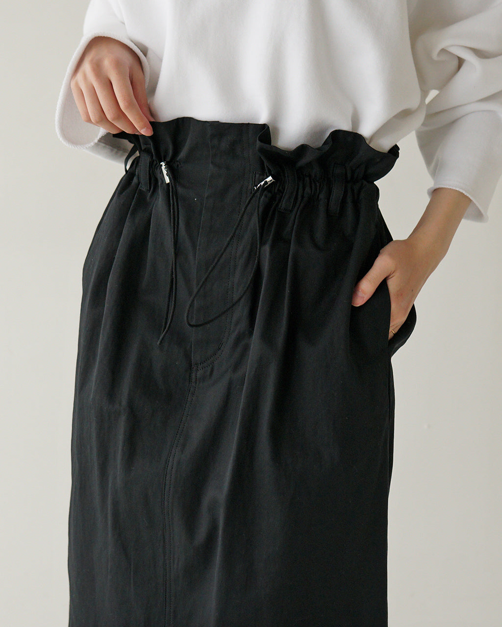 サクラ SACRA ハイカウント ドライ ギャバジン スカート H.COUNT DRY GABERDINE SKIRT タイトスカート 125123121【送料無料】