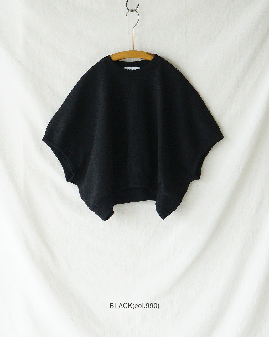 SACRA サクラ ダブルニット クロップド丈 カットソー レディース