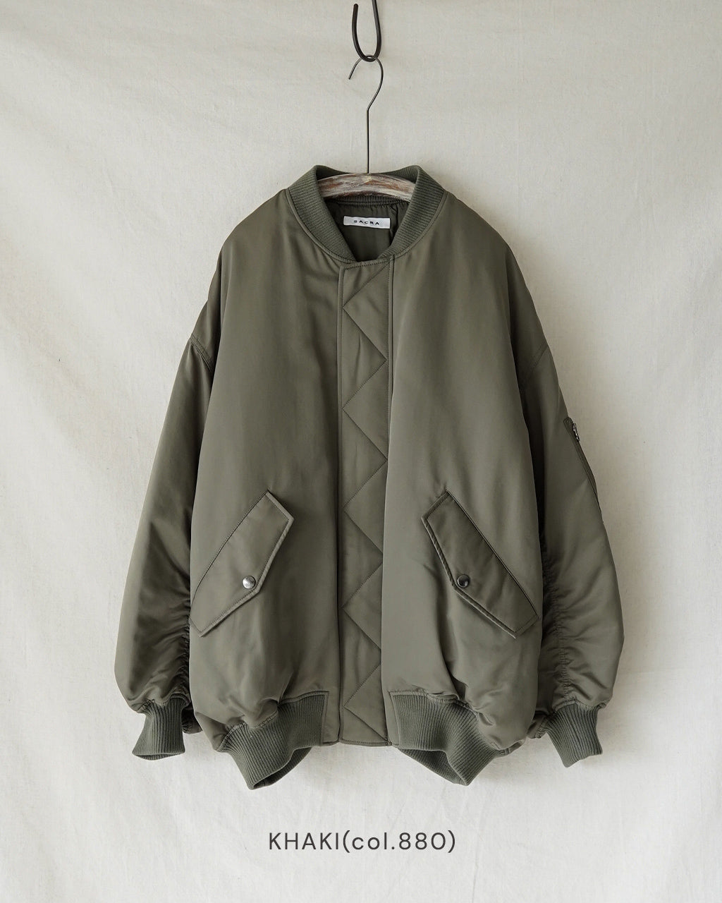 PREMIUM H.COUNT TWILL FLIGHT JACKET 125604031