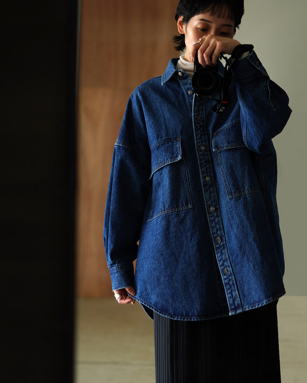AUTHENTIC DENIM SHIRT JACKET 125609071