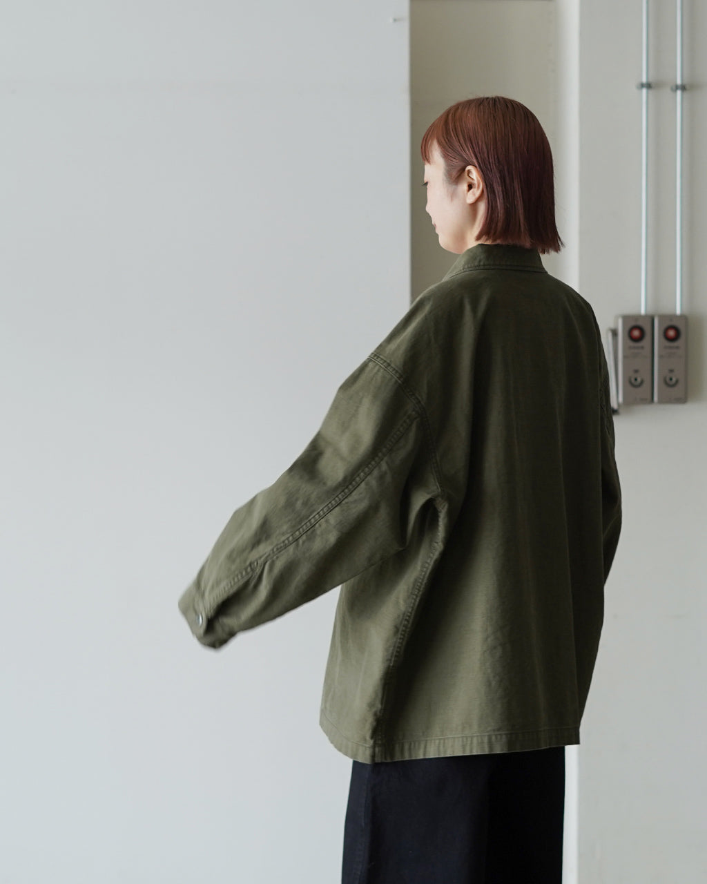SACRA サクラ ビンテージ バックサテン シャツ レディース VINTAGE